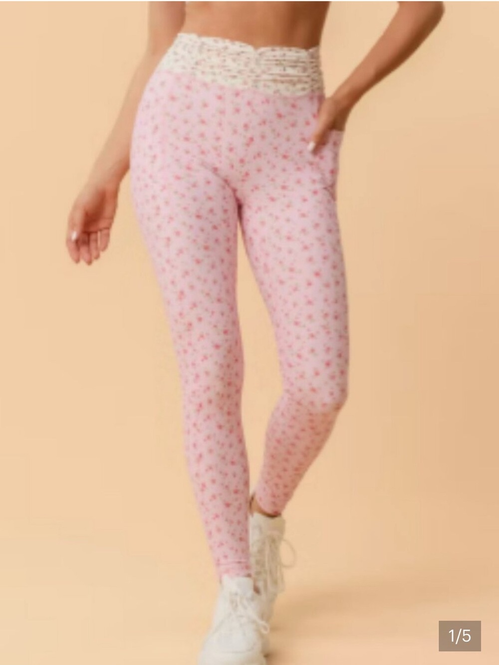 Blogilates Ruched Waist leggings sz3X